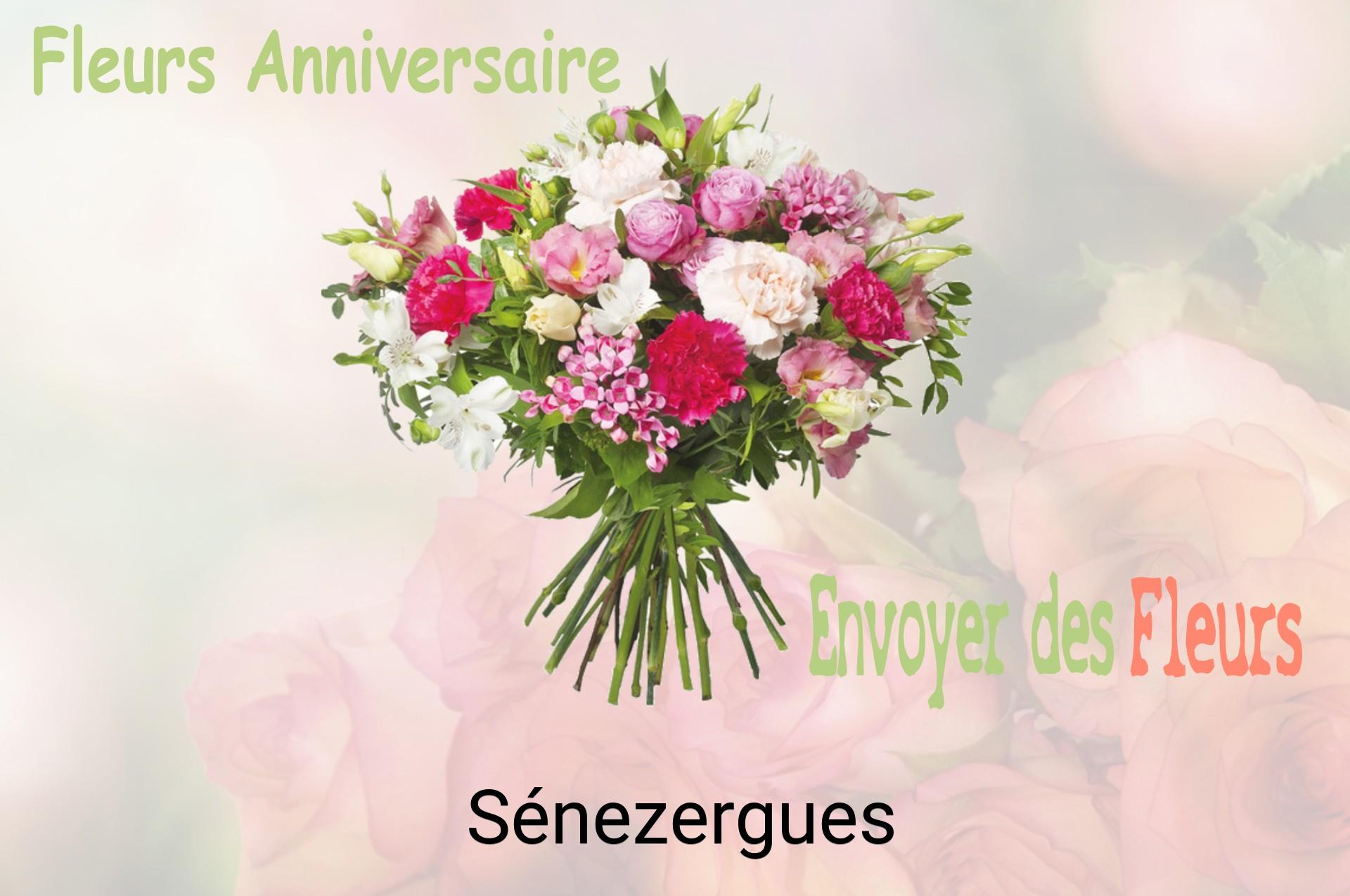 Bouquet de fleurs d’anniversaire livré à Sénezergues